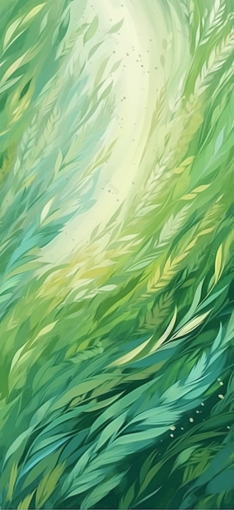 绿色麦穗抽象简约背景,插画/手绘图,插画/手绘图库,插画/手绘图下载,插画/手绘